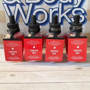 Four Bath & Body Works Forever Red Wallflowers Refills